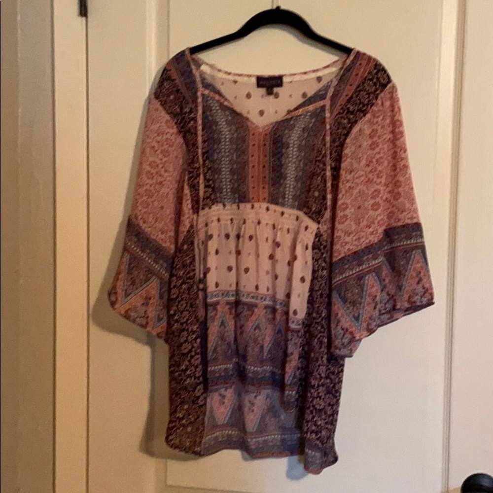 Short sleeve blouse